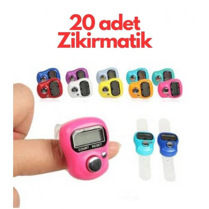 Hubrendy Kargo Yüzük Zikir Matik ( 20 Adet )
