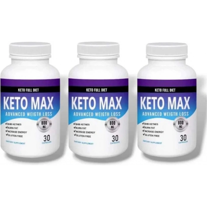 Hubrendy Bez Keto Max Dstklyci Doğal Ürün 30lu x 3 Adet