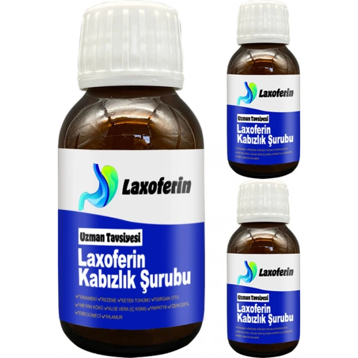 Hubrendy Bez Laxoferin Şurup  3 Adet 50 ml