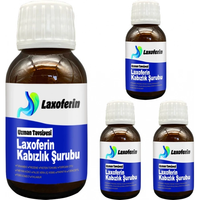 Hubrendy Bez Laxoferin Şurup  4 Adet 50 ml