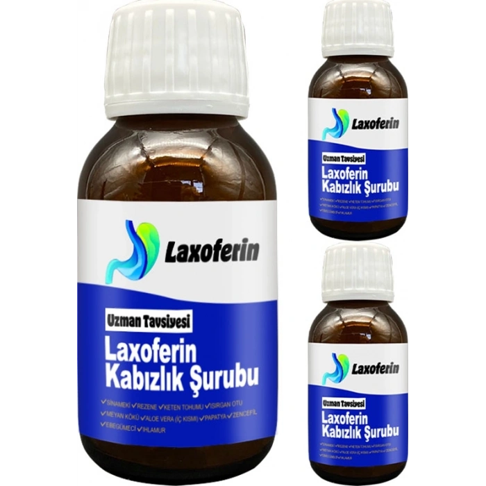 Hubrendy Bez Laxoferin Şurup 50 ml 3 Şişe: Bay&bayan