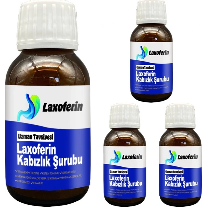 Hubrendy Bez Laxoferin Şurup 50 ml 4 Şişe: Bay&bayan