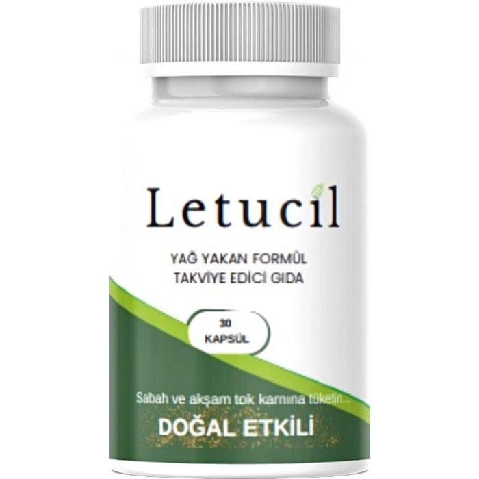Hubrendy Bez Letucil Biberiye Yeşilçaylı Kapsül 30LU