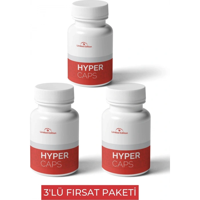 Hubrendy Bez Limited Edition 3 Adet Hyper Caps