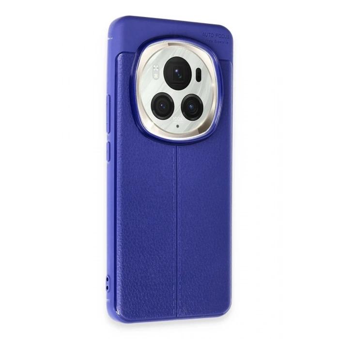 Hubrendy Bez Huawei Honor Magic 6 Pro Kılıf Auto Focus Kapak - Koyu Yeşil