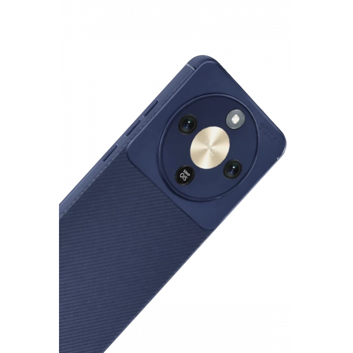 Hubrendy Bez Huawei Honor Magic 8 Lite Auto Focus Karbon Kapak - Lacivert