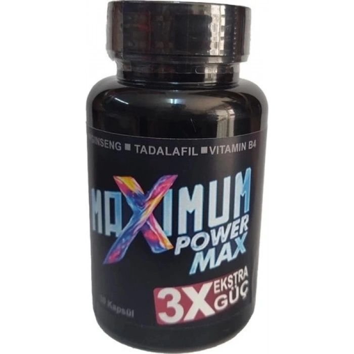 Hubrendy Bez Maximum Power Maximum Asimox Maxımum Power Max Erkek Perrformanss 30 Lu