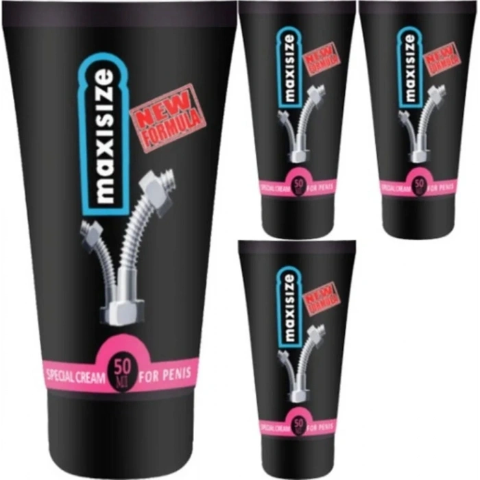 Hubrendy Bez Maxsize Maxi Size Cream 4 Adet Erkeğe Özel 50 ml Krem
