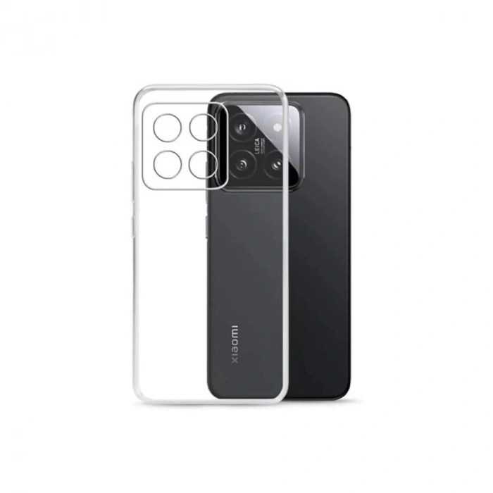 Hubrendy Bez Xiaomi Mi 15 Pro Kılıf Lüx Şeffaf Silikon