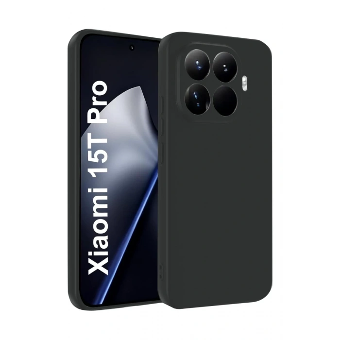 Hubrendy Bez Xiaomi Mi 15T Pro First Silikon - Siyah