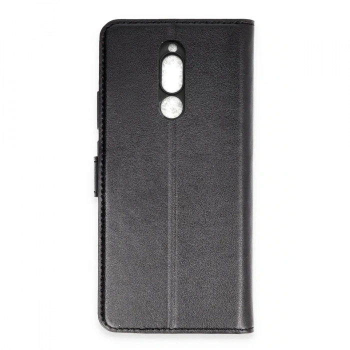 Hubrendy Bez Xiaomi Mi 8 Trend S Plus Kapaklı Kılıf - Siyah