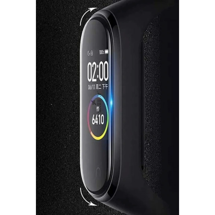 Hubrendy Bez Xiaomi Mi Band 7 Polymer Nano Ekran Koruyucu - Şeffaf