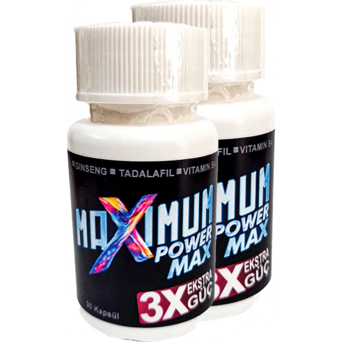 Hubrendy Bez Naturelle Maximum Power Max 2 Adet 3x **erkeklere Özel Katılık 30 Lu**