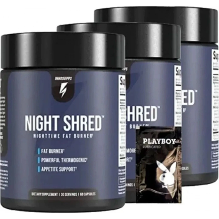 Hubrendy Bez Night Shread Time Fat Burner F.t 60 Lı x 3 Adet 1 Jel Hediye