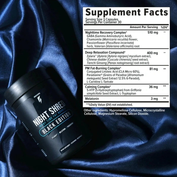 Hubrendy Bez Night Shread Time Fat Burner F.t Ürünü 60 Lı
