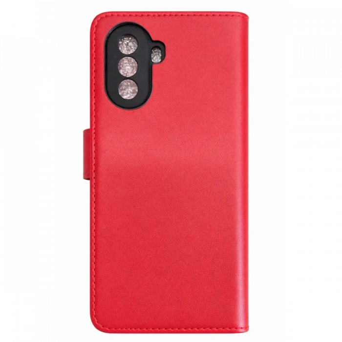 Hubrendy Bez Huawei Nova Y70 Trend S Plus Kapaklı Kılıf - Kırmızı