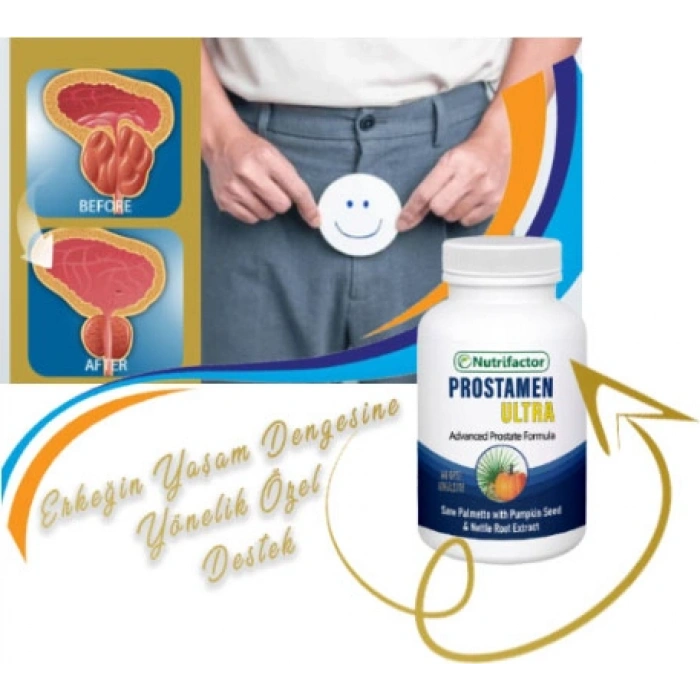 Hubrendy Bez Nutrifactor Prostamen Erkeğe Özel Destek