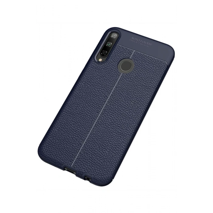 Hubrendy Bez Huawei P40 Lite E Kılıf Auto Focus Kapak - Lacivert