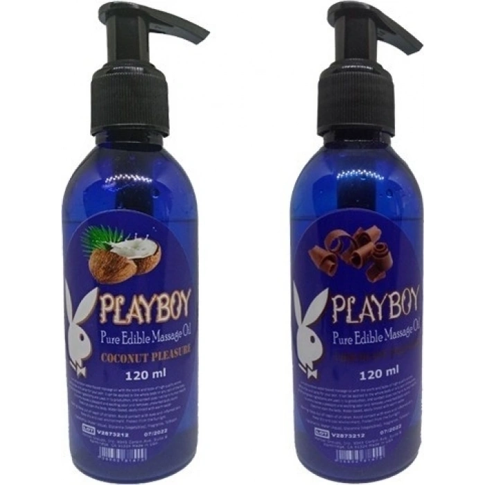 Hubrendy Bez Playboy Aromaterapi Hindistancevizi ve Çikolata Aromalı Masaj Yağı
