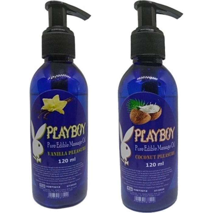 Hubrendy Bez Playboy Aromaterapi Vanilyalı ve Hindistancevizi Aromalı Masaj Yağı