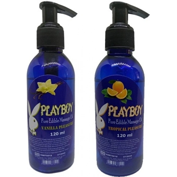 Hubrendy Bez Playboy Aromaterapi  Vanilyalı ve Portakal Aromalı Masaj Yağı