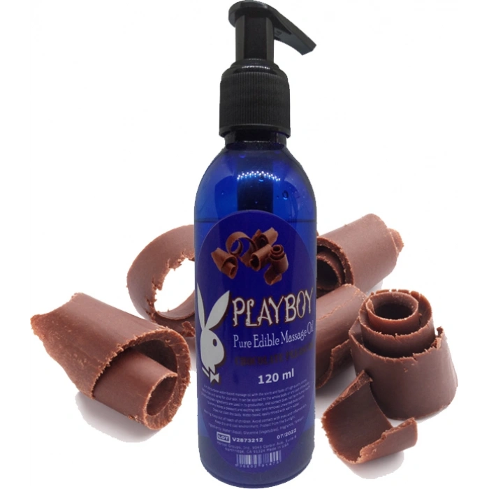Hubrendy Bez Playboy Çilek ve Çikolata Aromalı Masaj Yağı