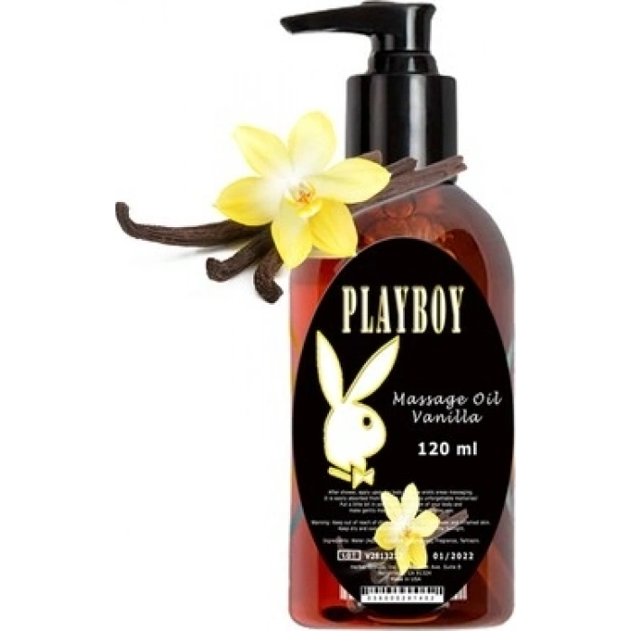 Hubrendy Bez Playboy Masaj Yağı Vanilya Aromalı Aromaterapi 120 ml