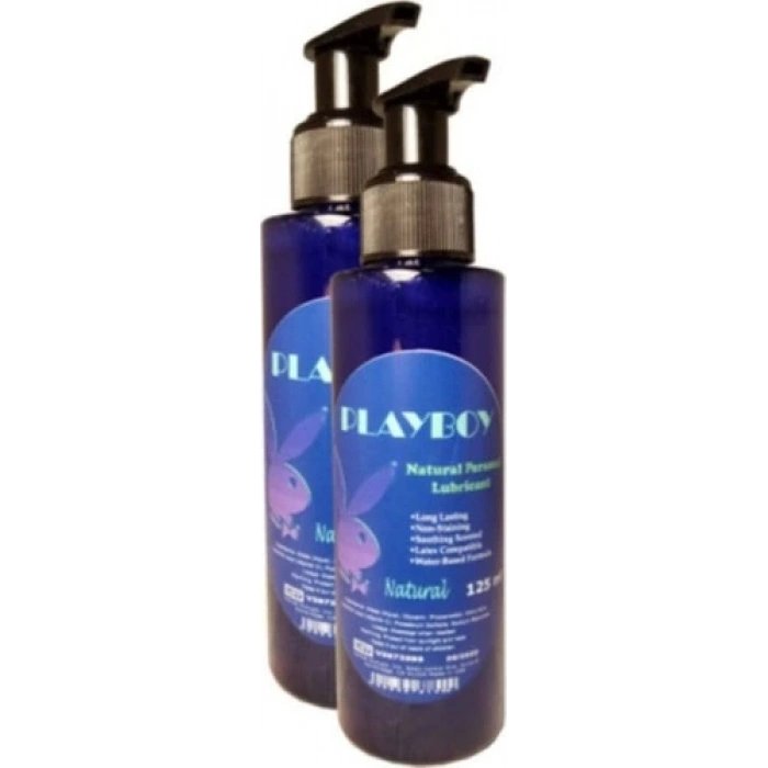 Hubrendy Bez Playboy Natural Personal Lubricant 125ML 2 Adet