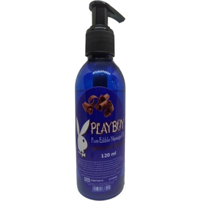 Hubrendy Bez Playboy Pure Edible Massage Oil 120ML Çikolata Aromalı Masaj Yağı