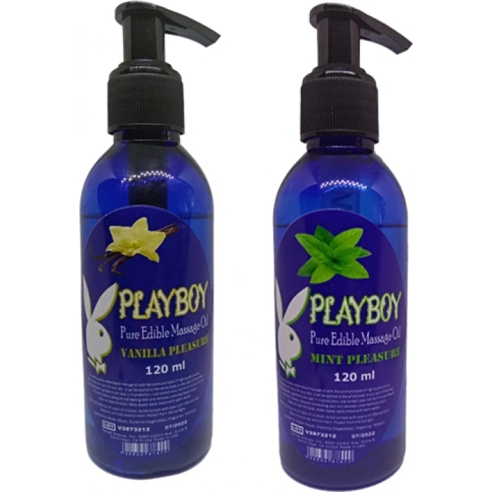 Hubrendy Bez Playboy Vanilyalı ve Nane Aromalı Masaj Yağı