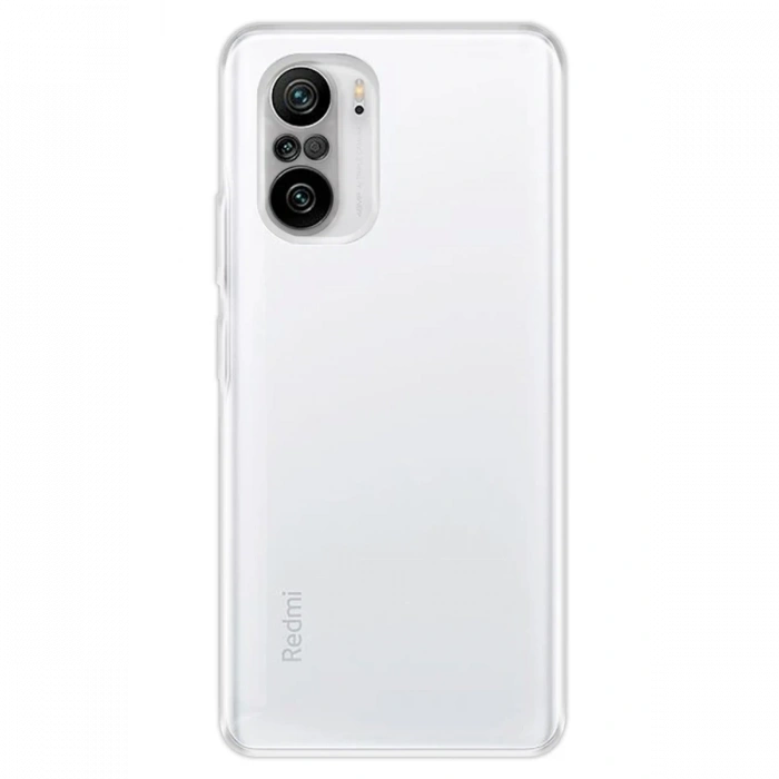 Hubrendy Bez Xiaomi Poco F3 Kılıf Lüx Şeffaf Silikon