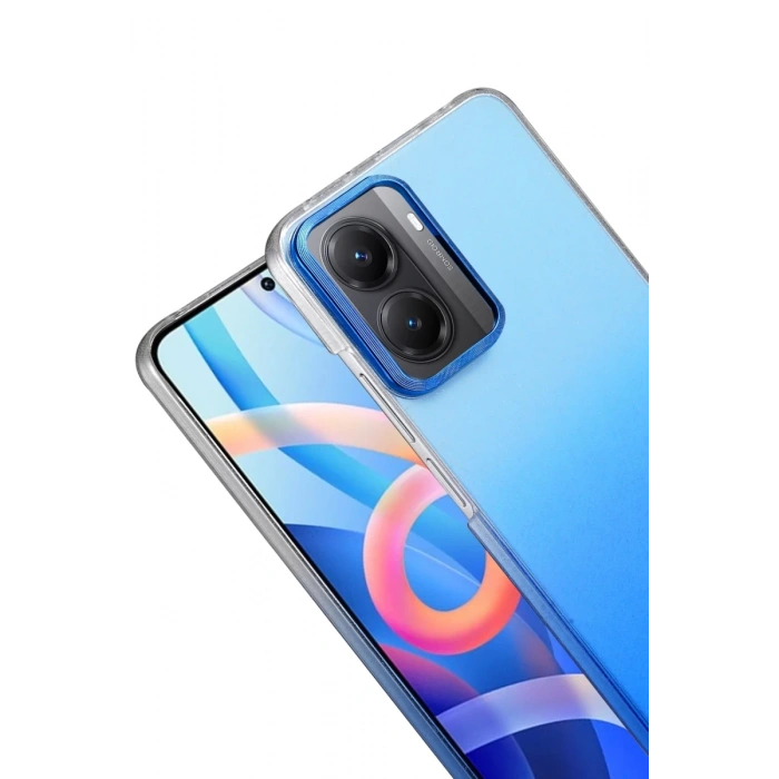Hubrendy Bez Xiaomi Poco X7 Pro Glossy Kapak - Mavi