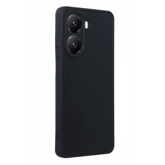 Hubrendy Bez Xiaomi Poco X7 Pro Kılıf Aras Deri Kapak - Siyah
