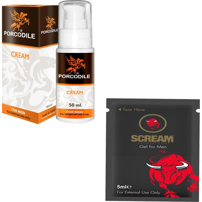 Hubrendy Bez Porcodile For Men Krem Erkeklere Özel 50 ML