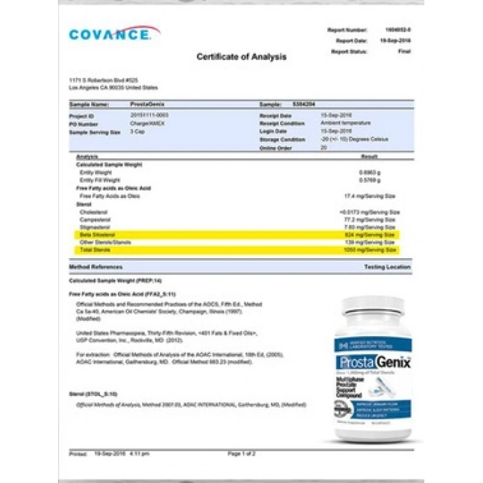 Hubrendy Bez Prosta Genix Pro.state Supplement Gıda Takviyesi 90