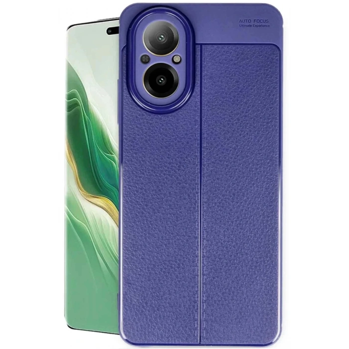Hubrendy Bez Realme 12 Lite Kılıf Auto Focus Kapak - Lacivert
