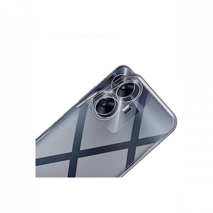 Hubrendy Bez Realme C55 Kılıf Lüx Şeffaf Silikon