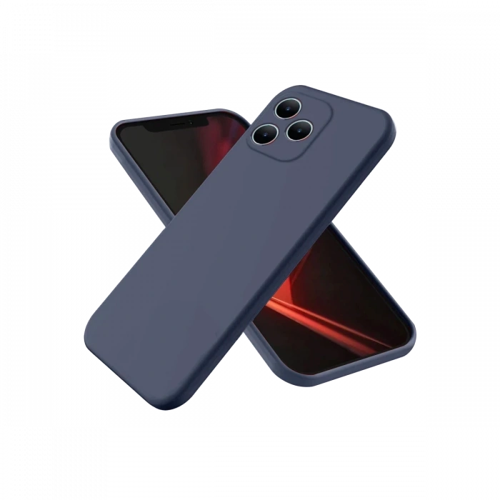 Hubrendy Bez Realme Note 50 4G Kılıf First Silikon - Lacivert