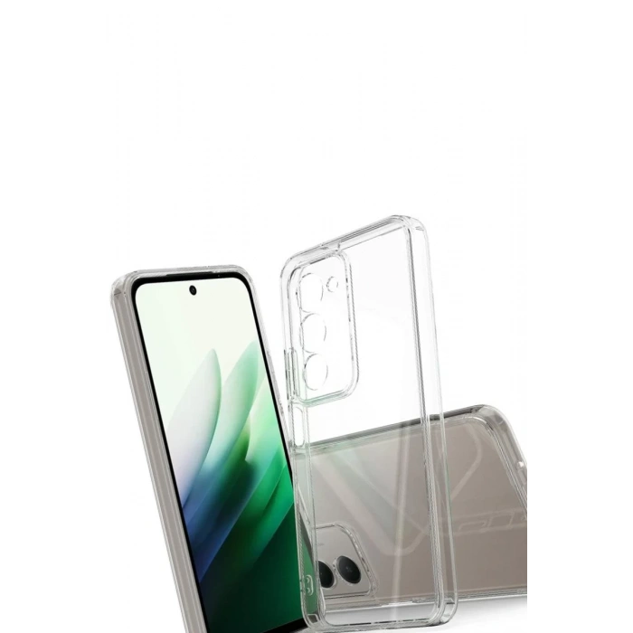 Hubrendy Bez Xiaomi Redmi 15 4G Lüx Şeffaf Silikon - Şeffaf