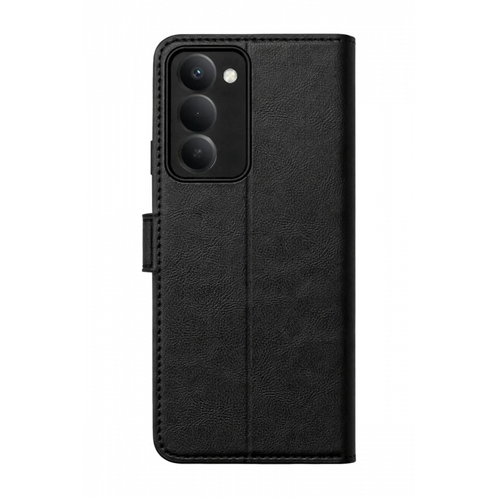 Hubrendy Bez Xiaomi Redmi 15 5G Trend S Plus Kapaklı Kılıf - Siyah