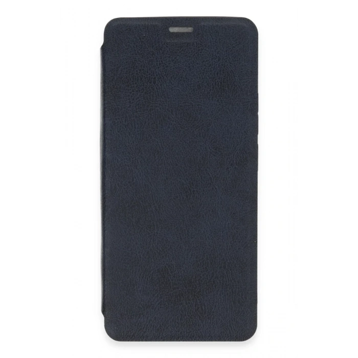 Hubrendy Bez Xiaomi Redmi Note 13 4G Kılıf Flip Cover - Lacivert