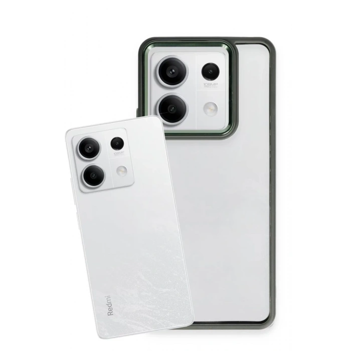 Hubrendy Bez Xiaomi Redmi Note 13 Pro 5G Kılıf Power Silikon - Lacivert