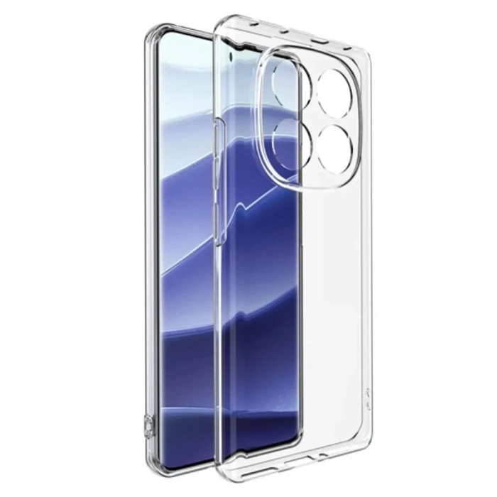 Hubrendy Bez Xiaomi Redmi Note 14 Pro 4G Kılıf Lüx Şeffaf Silikon