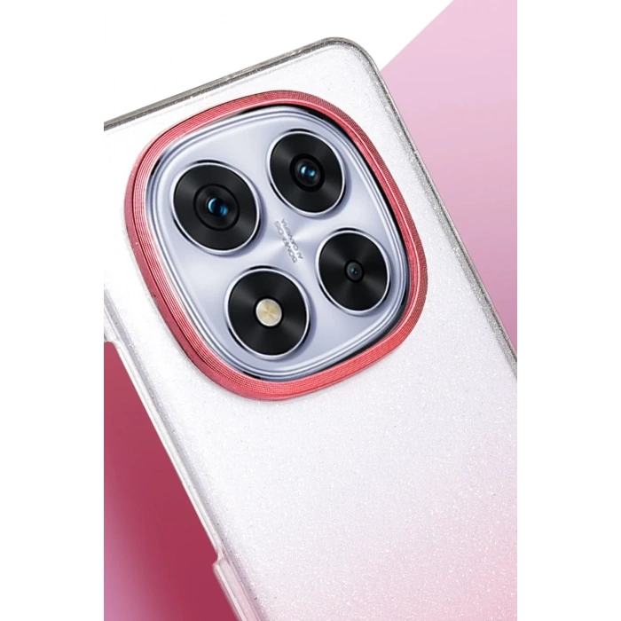 Hubrendy Bez Xiaomi Redmi Note 14 Pro Plus Glossy Kapak - Siyah