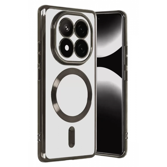 Hubrendy Bez Xiaomi Redmi Note 15 4G Kross Magneticsafe Kapak - Siyah