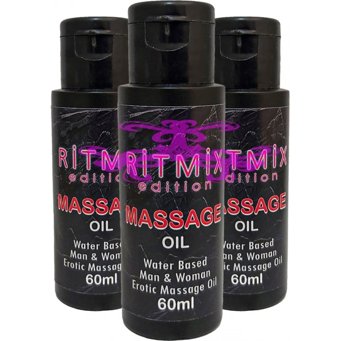 Hubrendy Bez Ritmix Bay Bayan 3 Adet Erotikmasaj Yağı 60 ml