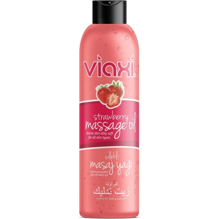 Hubrendy Bez Şeyse Masaj Yağı Çilek Aromalı 177 Ml.