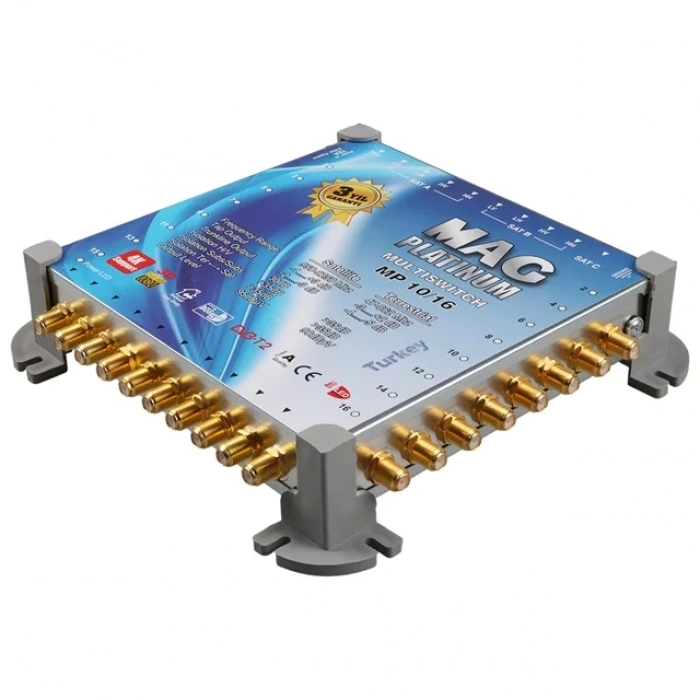 Hubrendy SH 10*16 Sonlu/kaskatlı Swıtchlı Uydu Santrali Mag Platınum
