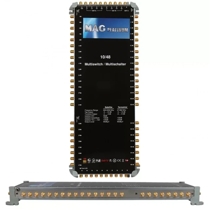 Hubrendy SH 10*48 Sonlu/kaskatlı Swıtchlı Uydu Santrali Mag Platınum