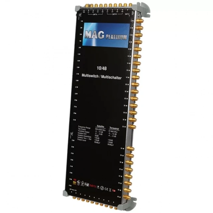 Hubrendy SH 10*48 Sonlu/kaskatlı Swıtchlı Uydu Santrali Mag Platınum